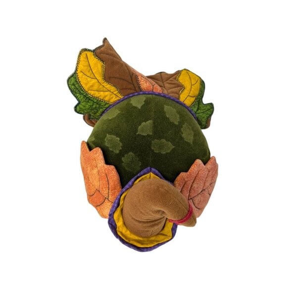 VTG Hallmark Turkey Plush Stuffed Animal Thanksgiving Table Decor Centerpiece - Picture 6 of 9